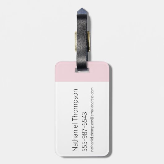 Buddy de Elf Heeft iemand een knuffel nodig? Bagagelabel (Achterkant verticaal)