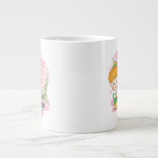 Buddy de Elf Heeft iemand een knuffel nodig? Grote Koffiekop (Voorkant)