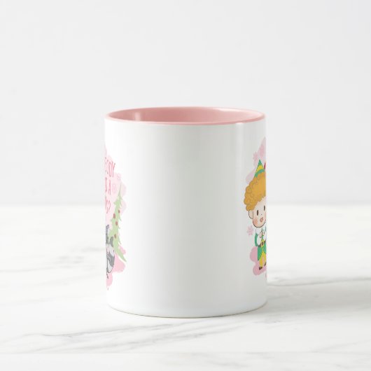 Buddy de Elf Heeft iemand een knuffel nodig? Mok (Midden)