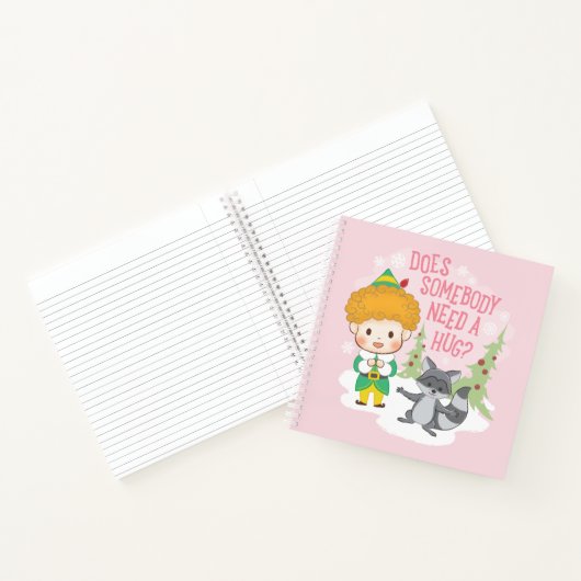 Buddy de Elf Heeft iemand een knuffel nodig? Notitieboek (Binnen)