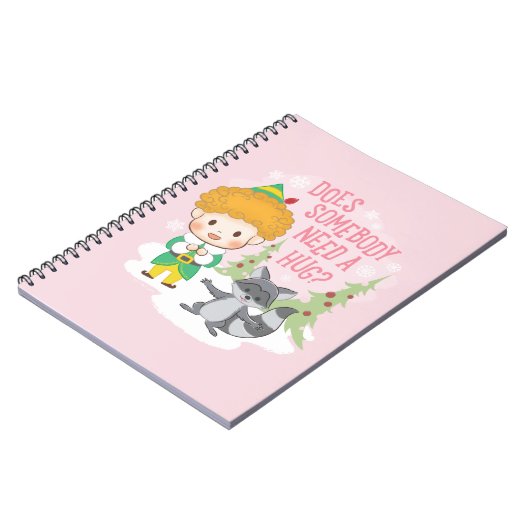 Buddy de Elf Heeft iemand een knuffel nodig? Notitieboek (Linkerzijde)