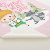 Buddy de Elf Heeft iemand een knuffel nodig? Sherpa Deken (3/4)