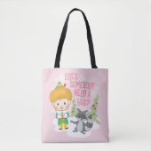Buddy de Elf Heeft iemand een knuffel nodig? Tote Bag (Voorkant)