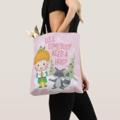 Buddy de Elf Heeft iemand een knuffel nodig? Tote Bag (Dichtbij)