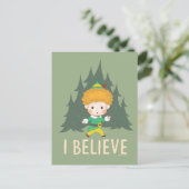 Buddy de Elf Ik Geloof Feestdagenkaart (Staand voorkant)