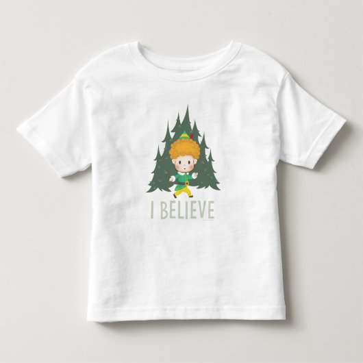 Buddy de Elf Ik Geloof Kinder Shirts (Voorkant)