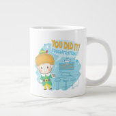 Buddy de Elf, je hebt het gedaan! Felicitatie! Grote Koffiekop (Rechts)