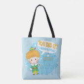 Buddy de Elf, je hebt het gedaan! Felicitatie! Tote Bag (Achterkant)