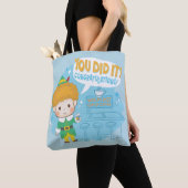 Buddy de Elf, je hebt het gedaan! Felicitatie! Tote Bag (Dichtbij)