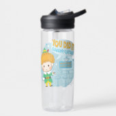 Buddy de Elf, je hebt het gedaan! Felicitatie! Waterfles (Links)