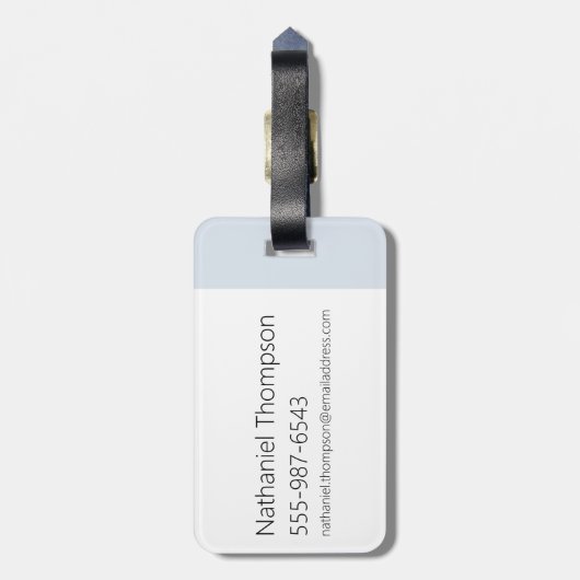 Buddy de Elf Kerstmis met al mijn vrienden Bagagelabel (Achterkant verticaal)