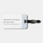 Buddy de Elf Kerstmis met al mijn vrienden Bagagelabel (Achterkant horizontaal)