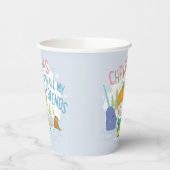 Buddy de Elf Kerstmis met al mijn vrienden Papieren Bekers (Links)