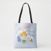 Buddy de Elf Kerstmis met al mijn vrienden Tote Bag (Voorkant)