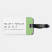 Buddy de Elf OMG Santa! Ik ken hem! Bagagelabel (Achterkant horizontaal)