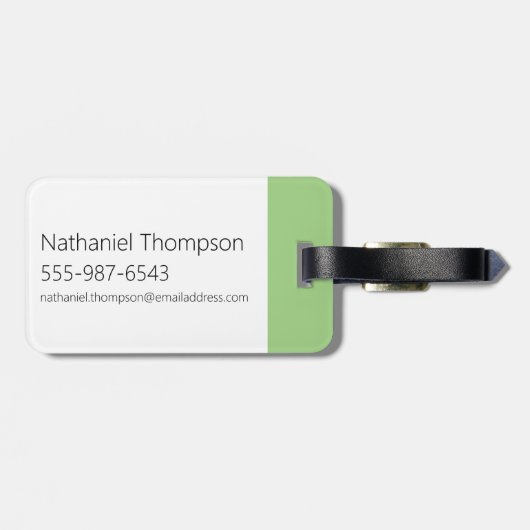 Buddy de Elf OMG Santa! Ik ken hem! Bagagelabel (Achterkant horizontaal)