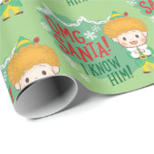 Buddy de Elf OMG Santa! Ik ken hem! Cadeaupapier (Rol Hoek)