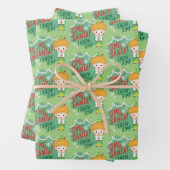 Buddy de Elf OMG Santa! Ik ken hem! Inpakpapier Vel (In situ)