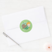 Buddy de Elf OMG Santa! Ik ken hem! Ronde Sticker (Envelop)