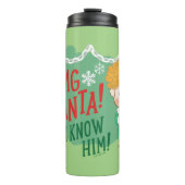 Buddy de Elf OMG Santa! Ik ken hem! Thermosbeker (Voorkant)