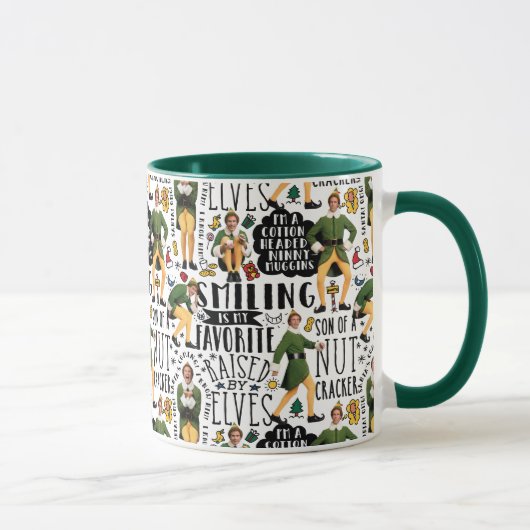 Buddy de Elf Quote Patroon Mok (Rechts)