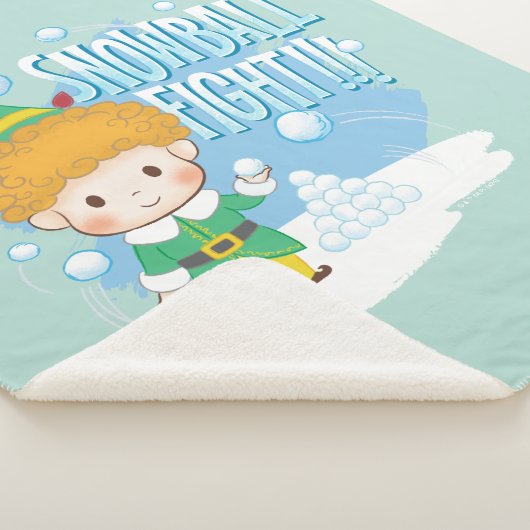 Buddy de Elf Sneeuwballengevecht! Sherpa Deken (3/4)