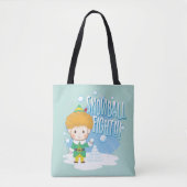 Buddy de Elf Sneeuwballengevecht! Tote Bag (Voorkant)