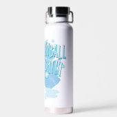 Buddy de Elf Sneeuwballengevecht! Waterfles (Achterkant)