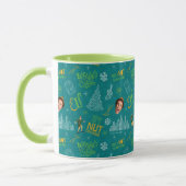Buddy de Elf Turquoise Citaat Patroon Mok (Links)