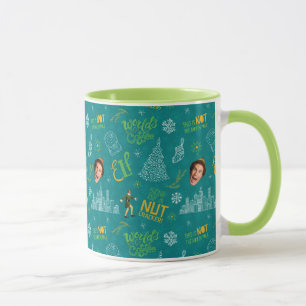 Buddy de Elf Turquoise Citaat Patroon Mok