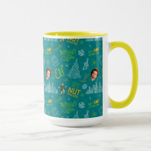 Buddy de Elf Turquoise Citaat Patroon Mok