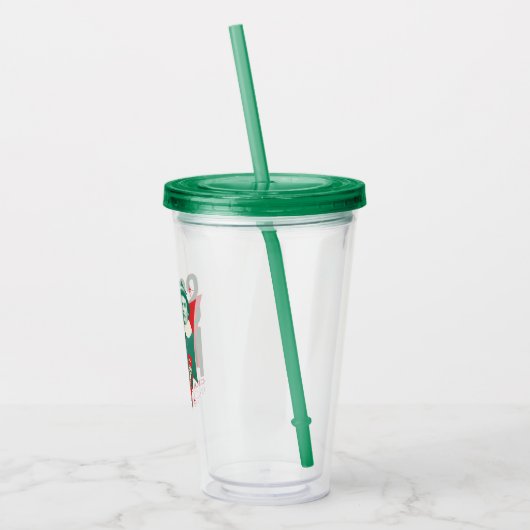 Buddy de Elf, zoon van een notenkraker Acryl Drinkbeker (Links)