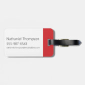 Buddy de Elf, zoon van een notenkraker Bagagelabel (Achterkant horizontaal)