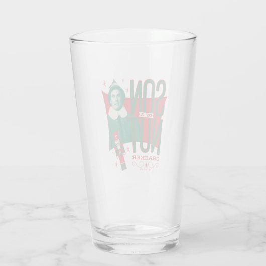 Buddy de Elf, zoon van een notenkraker Glas (Achterkant)