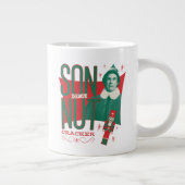 Buddy de Elf, zoon van een notenkraker Grote Koffiekop (Rechts)