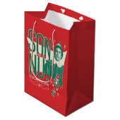 Buddy de Elf, zoon van een notenkraker Medium Cadeauzakje (Voorkant Gekanteld)