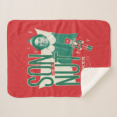 Buddy de Elf, zoon van een notenkraker Sherpa Deken (Voorkant (horizontaal))