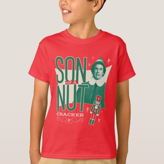 Buddy de Elf, zoon van een notenkraker T-shirt (Voorkant)