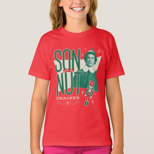 Buddy de Elf, zoon van een notenkraker T-shirt (Voorkant)