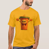 Buddy de vrolijke emmer t-shirt (Voorkant)