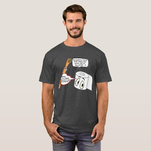 Buddy denkt dat je problemen hebt met grappige toi t-shirt (Voorkant volledig)