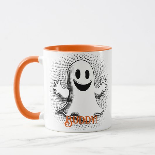 Buddy Ghost Mok – Leuke en vriendelijke Halloween  (Links)