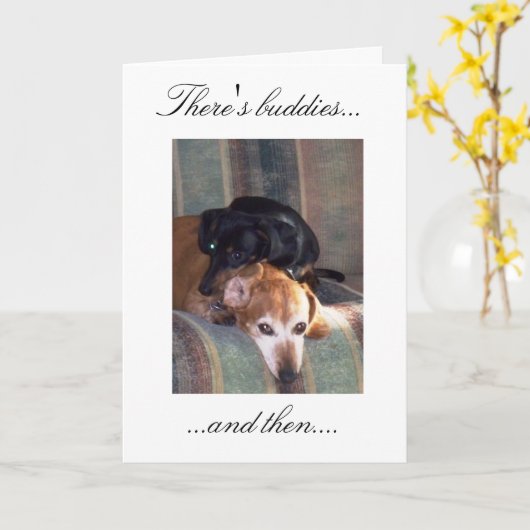 Buddy Kaart (Gele Bloem)