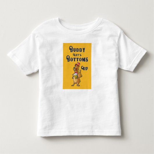 Buddy Let's Bottoms Up International 4 augustus Bi Kinder Shirts (Voorkant)