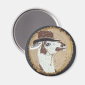 Buddy Llama No Drama Magnet (Voorkant / Achterkant)