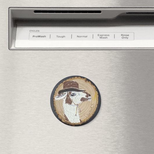 Buddy Llama No Drama Magnet (Insitu (Vaatwasser))