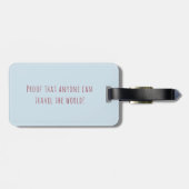 Buddy Logo Bagagelabel (Achterkant horizontaal)