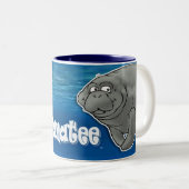 Buddy Manatee Coffee Mok (Voorkant rechts)