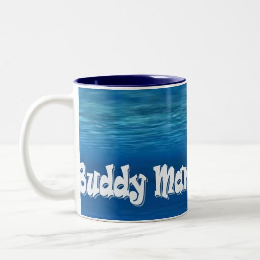 Buddy Manatee Coffee Mok (Links)