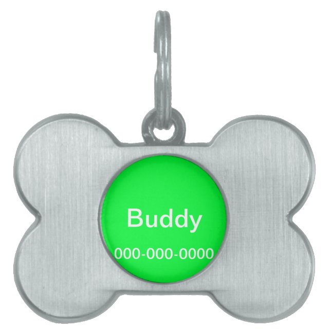 Buddy Pet Tag Huisdieren Naamplaatje (voorkant)